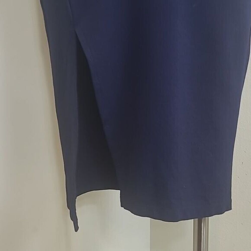 Soprano Womens Blue Sleeveless Cut Out Halter Dress Size Medium - Picture 9 of 11